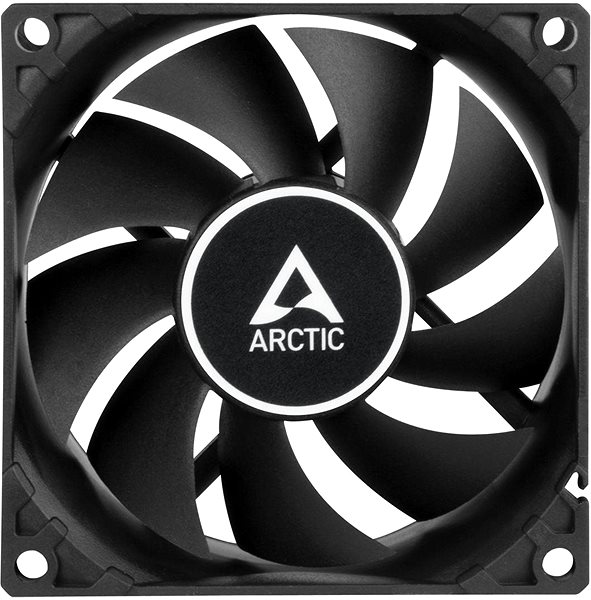 PC ventilátor ARCTIC F8 Black Képernyő