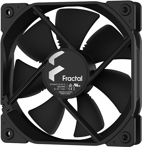 PC Fan Fractal Design Dynamic X2 GP-12 Black ...