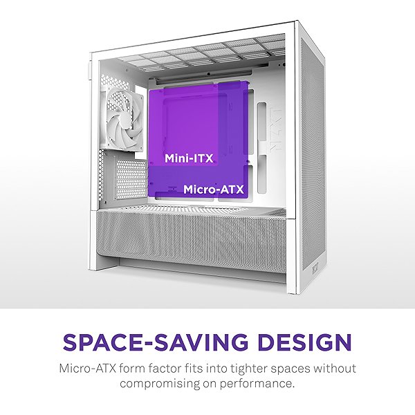 PC Case NZXT H3 Flow White ...