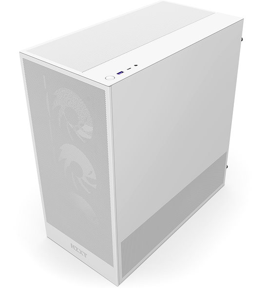 Počítačová skříň NZXT H5 Flow RGB (2024) All White ...