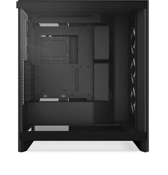 Počítačová skříň NZXT H7 Flow RGB (2024) All Black ...