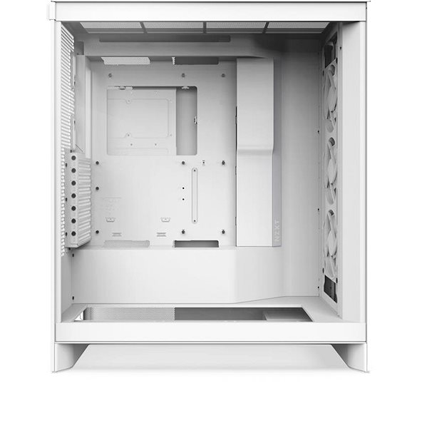 Počítačová skříň NZXT H7 Flow RGB (2024) All White ...