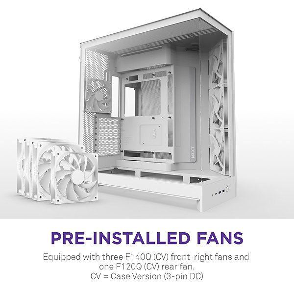 PC Case NZXT H9 Flow (2025) White ...