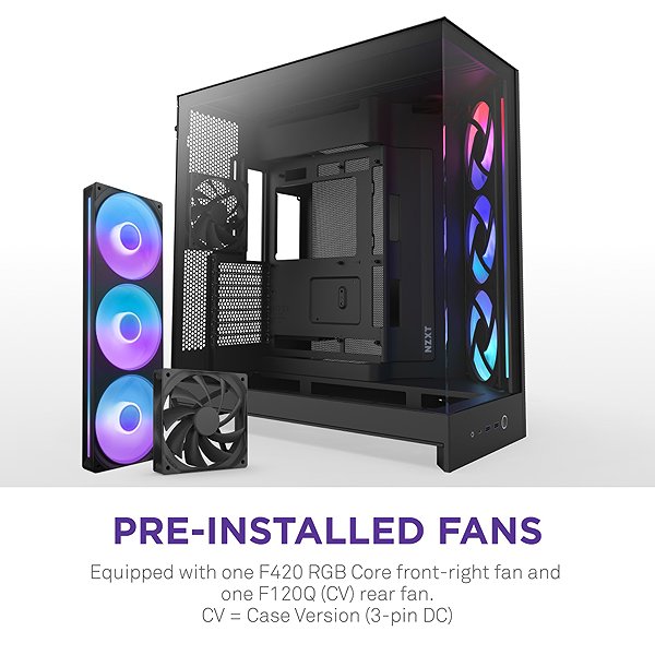 PC Case NZXT H9 Flow RGB (2025) Black ...