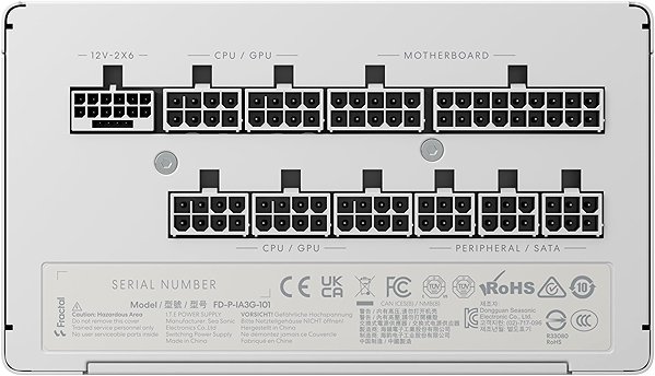 PC Power Supply Fractal Design Ion 3 1000W Gold White ...