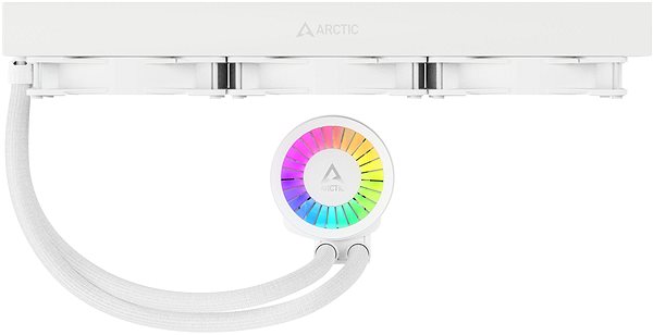 Vízhűtés ARCTIC Liquid Freezer III 420 A-RGB White ...