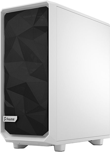 PC skrinka Fractal Design Meshify 2 Compact Lite White TG Light Tint ...