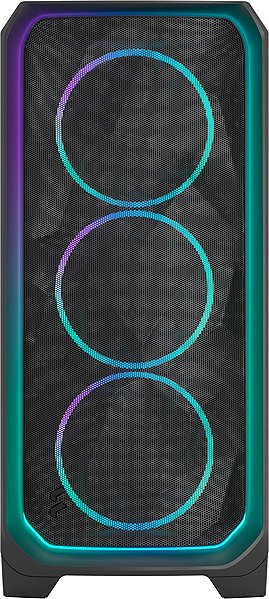 PC Case Fractal Design Meshify 3 Ambience Pro RGB Black TG Light Tint ...