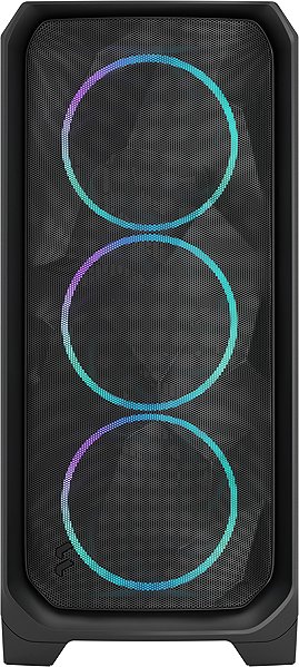 PC Case Fractal Design Meshify 3 Black RGB TG Light Tint ...