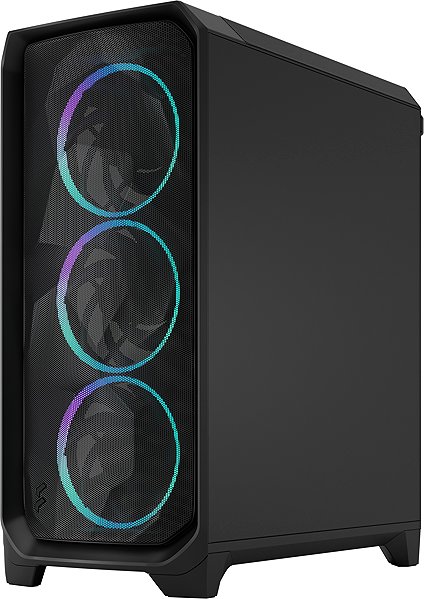PC Case Fractal Design Meshify 3 Black RGB TG Light Tint ...