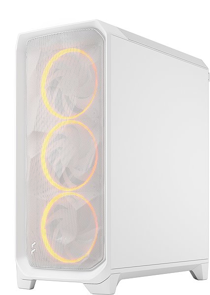 PC Case Fractal Design Meshify 3 White RGB TG Clear Tint ...