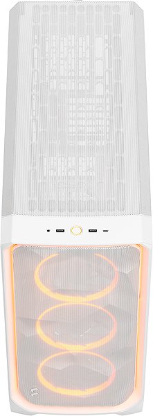 PC Case Fractal Design Meshify 3 XL Ambience Pro RGB White TG Clear Tint ...