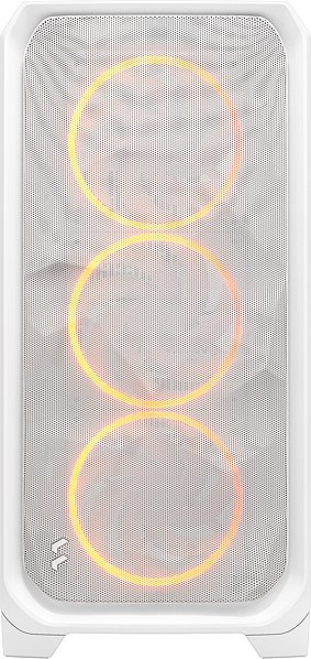PC Case Fractal Design Meshify 3 XL White RGB TG Clear Tint ...