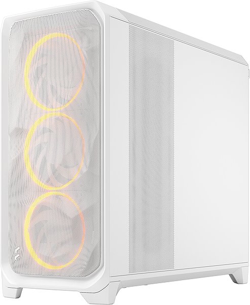 PC Case Fractal Design Meshify 3 XL White RGB TG Clear Tint ...