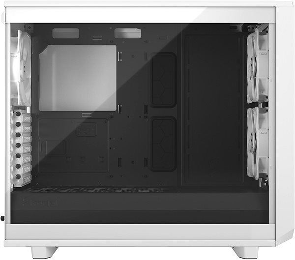 Számítógépház Fractal Design Meshify 2 Lite White TG Clear ...