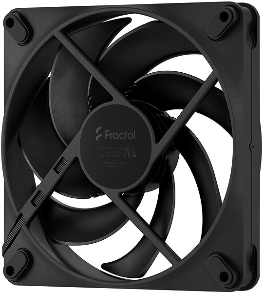 PC Fan Fractal Design Momentum 14 Black ...