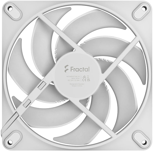 PC Fan Fractal Design Momentum 14 White ...