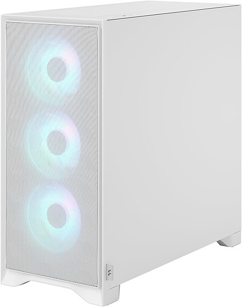 PC Case Fractal Design Pop 2 Air White TG RGB ...
