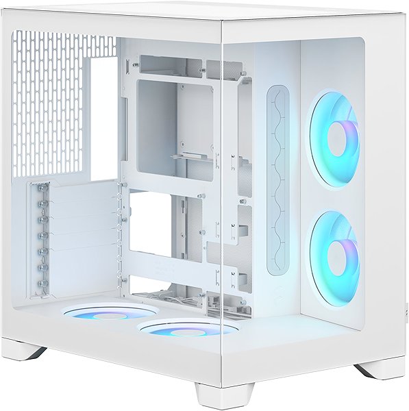 PC Case Fractal Design Pop 2 Vision White RGB ...