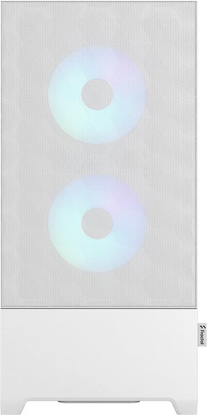 PC-Gehäuse Fractal Design Pop Air RGB White TG Clear Tint ...