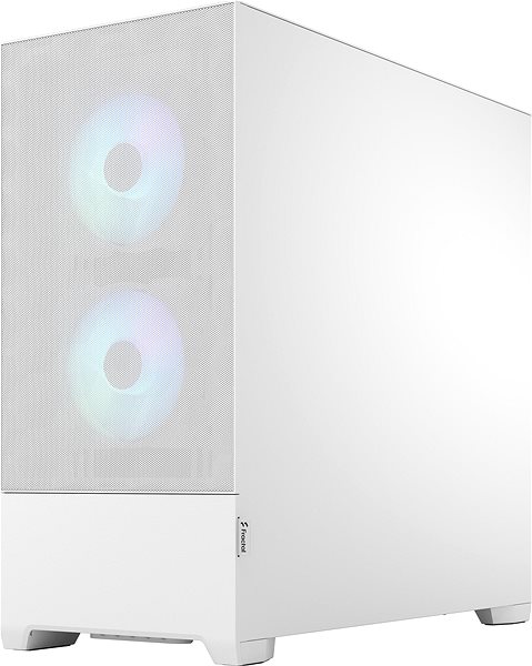 PC-Gehäuse Fractal Design Pop Air RGB White TG Clear Tint ...