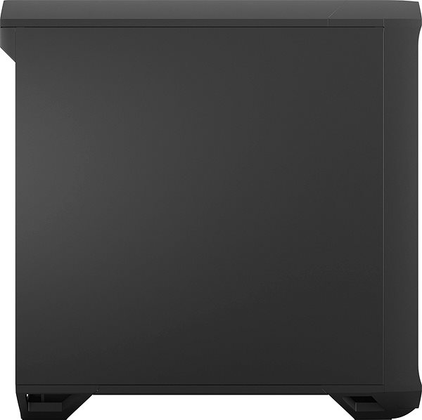 PC-Gehäuse Fractal Design Torrent Compact Black Solid Seitlicher Anblick
