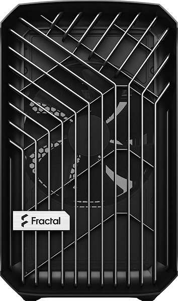 Számítógépház Fractal Design Torrent Nano Black TG Dark Tint Képernyő