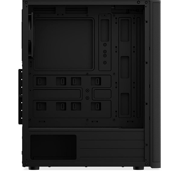 PC Case SilentiumPC Ventum VT2 Black Lateral view
