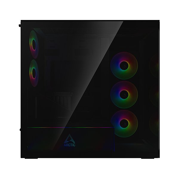 PC Case ARCTIC XTENDER with Vertical GPU Mount (Black) ...
