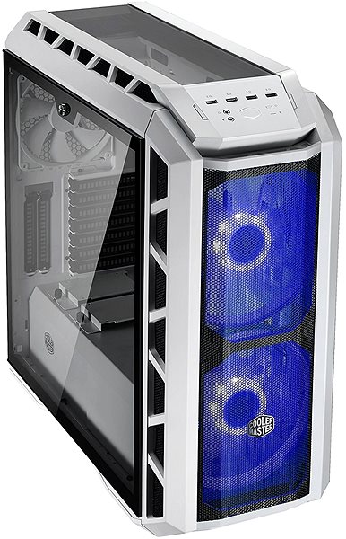 PC Case Cooler Master MasterCase H500P Mesh White Screen