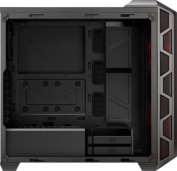 PC Case Cooler Master MasterCase H500 Lateral view
