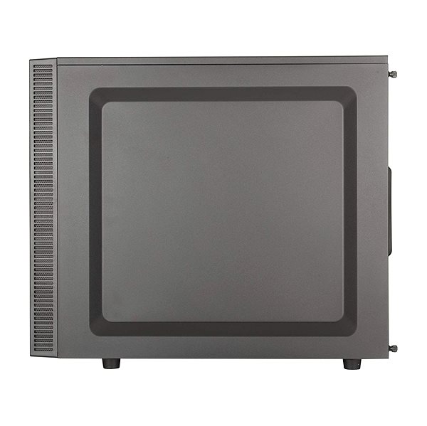 PC Case Cooler Master MasterBox E500L Red Lateral view