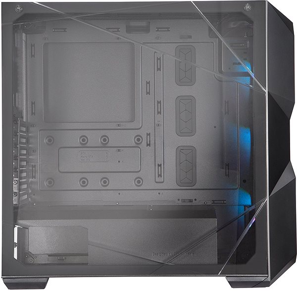 PC-Gehäuse Cooler Master MasterBox TD500 Mesh Black Seitlicher Anblick