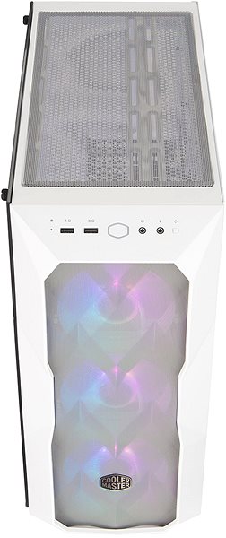 PC Case Cooler Master TD500 Mesh, White Connectivity (ports)