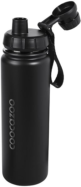 Kulacs COOCAZOO rozsdamentes acél hőszigetelt kulacs, 0.7 l, Black ...