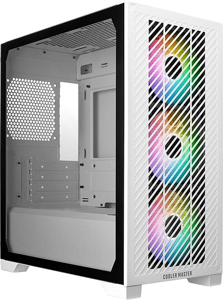 PC Case Cooler Master Elite 301 White ...
