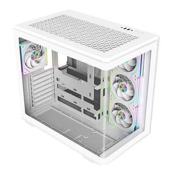 Cooler Master Elite 600 White computer case.