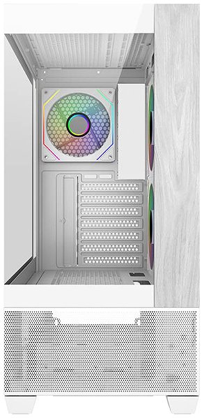 Cooler Master Elite 690 Wood White PC case.