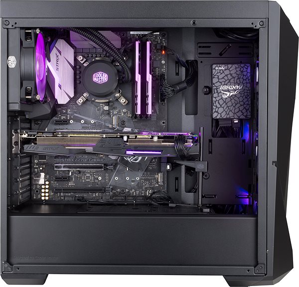 PC Case Cooler Master MasterBox K500 RGB Lateral view