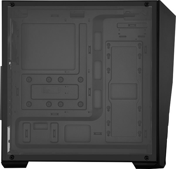 PC skrinka Cooler Master MasterBox K501L Bočný pohľad