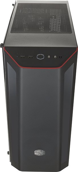 PC Case Cooler Master MasterBox MB510L Blue Trim Connectivity (ports)