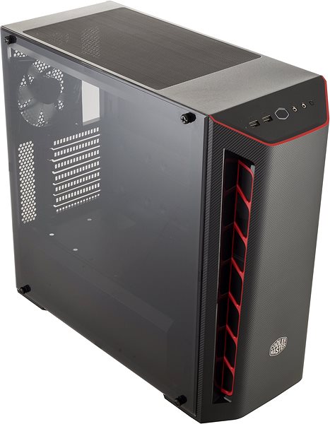 PC Case Cooler Master MasterBox MB510L White Trim Screen