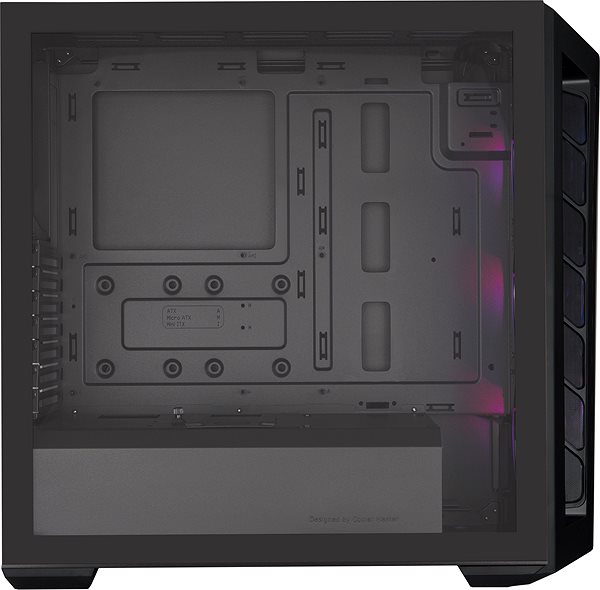 PC Case Cooler Master MasterBox MB511 ARGB Lateral view