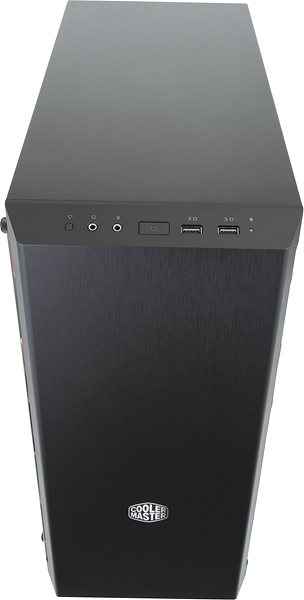 PC Case Cooler Master MasterBox MB600L Red Trim Connectivity (ports)