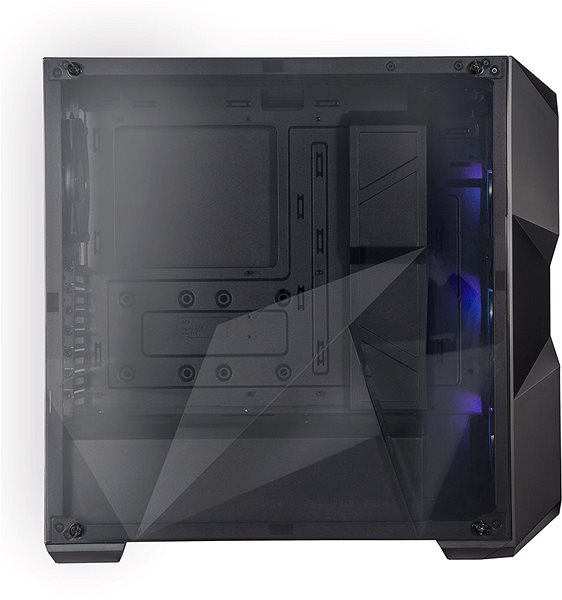 PC skrinka Cooler Master MasterBox TD500 Acrylic ARGB Bočný pohľad