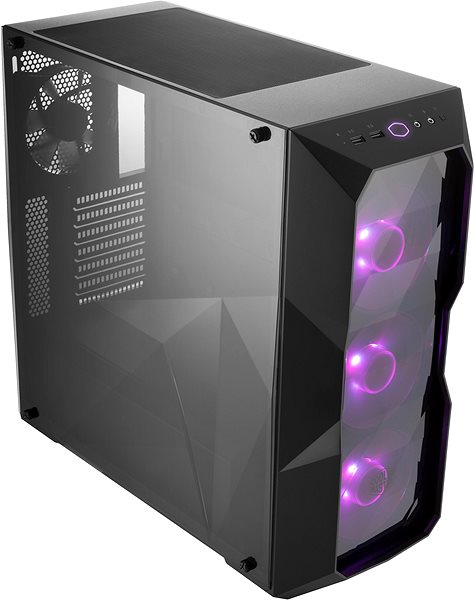 PC Case Cooler Master MasterBox TD500 RGB Screen