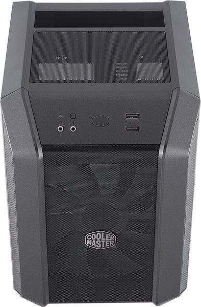 Számítógépház Cooler Master MasterCase H100 ARGB Csatlakozási lehetőségek (portok)