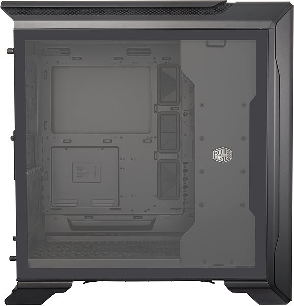 PC-Gehäuse Kühler Master MasterCase SL600M Schwarz Seitlicher Anblick