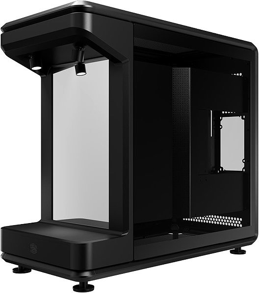 Cooler Master MASTERFRAME 360 Stage Mirror Black computer case.