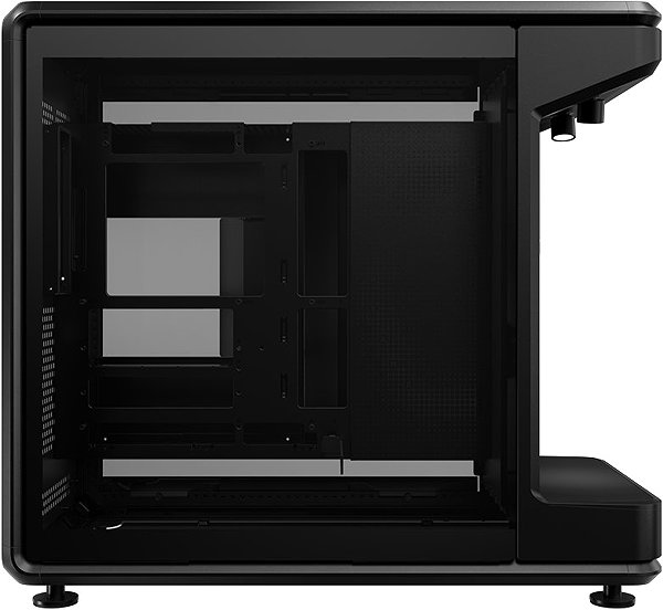Cooler Master MASTERFRAME 360 Stage Mirror Black computer case.
